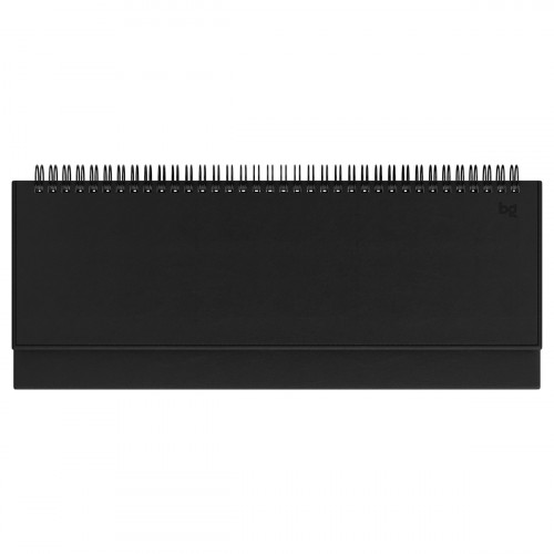 Планинг недатированный, 56л., 330*130мм, кожзам, BG "Nebraska. Black", черный