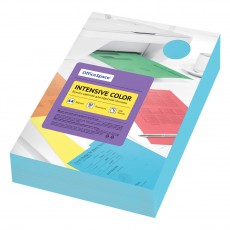 Бумага цветная OfficeSpace Intensive Color, А4, 80г/м2, 500л., (голубой)