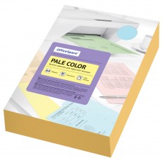 Бумага цветная OfficeSpace Pale Color, А4, 80г/м2, 500л., (оранжевый)
