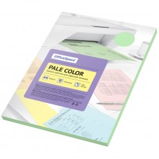 Бумага цветная OfficeSpace Pale Color, А4, 80г/м2, 100л., (зеленый)