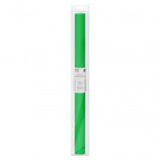 Бумага крепированная ТРИ СОВЫ, 50*250см, 32г/м2, светло-зеленая, в рулоне, пакет с европодвесом