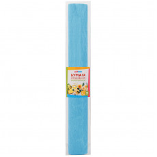 Бумага крепированная флористическая ArtSpace, 50*250см, 110г/м2, небесно-голубая, в пакете