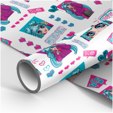 Упаковочная бумага глянц. 70*100см, MESHU Super cool, 80г/м2