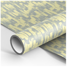 Упаковочная бумага глянц. 70*100см, MESHU Grey-yellow, 90г/м2 Упаковочная бумага глянц. 70*100см, MESHU Grey-yellow, 90г/м2