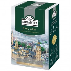 Чай Ahmad Tea Earl Grey, черный, с бергамотом, листовой, 200г