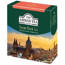 Чай Ahmad Tea Классический, черный, 100 пакетиков по 2г