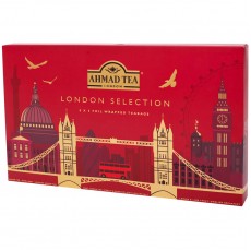 Подарочный набор чая Ahmad Tea London Selection, 8 вкусов, 40 фольг. пак., карт. коробка