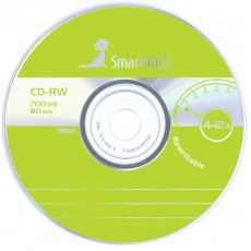 Диск CD-RW 700Mb Smart Track 4-12x Cake Box (50шт)