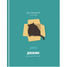 Дневник 1-4 кл. 48л. (твердый) BG Без проблем, матовая ламинация