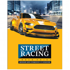 Дневник 5-11 кл. 48л. ЛАЙТ BG Street racing, глянцевая ламинация