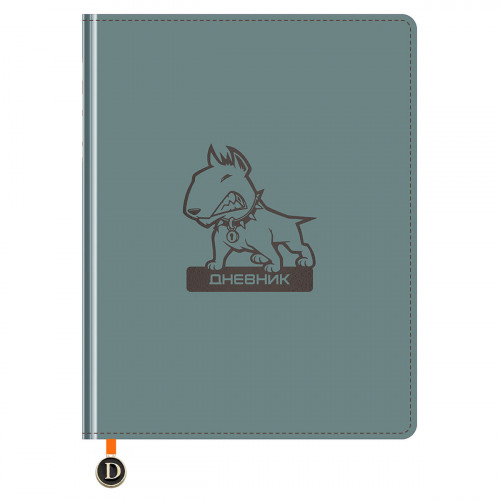 Дневник 1-11 кл. 48л. (твердый) BG Careful, иск. кожа, тиснение фольгой, ляссе с фигуркой