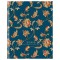 Дневник 1-11 кл. 48л. (твердый) BG Floral pattern, матовая ламинация, блестки