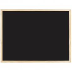 Доска магнитно-меловая OfficeSpace, 45*60см, деревянная рамка, черная
