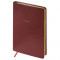 Ежедневник недатированный, А5, 136л., кожзам, OfficeSpace Windsor, коричневый, золотой срез