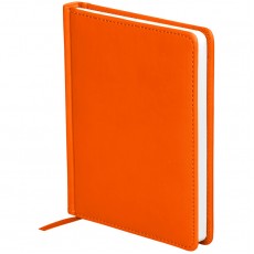 Ежедневник недатированный, А6, 136л., кожзам, OfficeSpace Winner, оранжевый