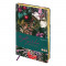 Ежедневник недатированный, А5, 136л., кожзам, Greenwich Line Night garden. Dark persian, тон. блок
