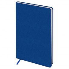 Ежедневник недатированный, А5, 136л., кожзам, OfficeSpace Mono, синий