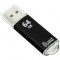 Память Smart Buy V-Cut  64GB, USB 2.0 Flash Drive, черный (металл. корпус )