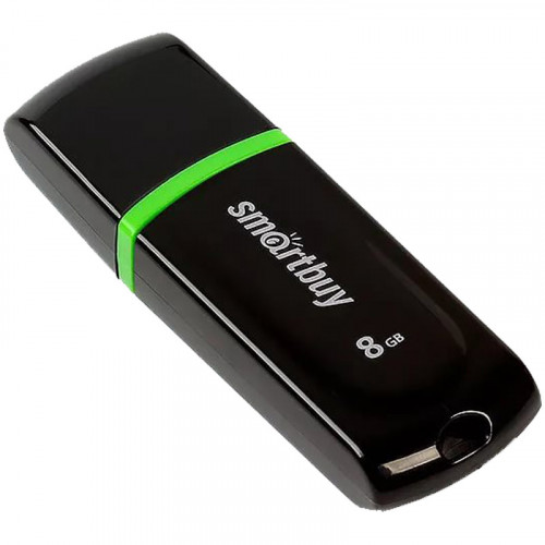 Память Smart Buy Paean 8GB, USB 2.0 Flash Drive, черный