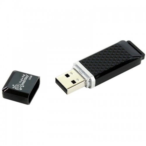 Память Smart Buy Quartz 32GB, USB 2.0 Flash Drive, черный