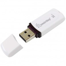 Память Smart Buy Paean  32GB, USB 2.0 Flash Drive, белый