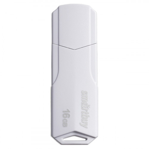 Память Smart Buy Clue 16GB, USB 2.0 Flash Drive, белый