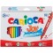 Фломастеры Carioca Joy, 24цв., смываемые, картон, европодвес