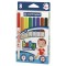 Фломастеры Centropen Baby markers, 08цв., утолщенные, смываемые, картон, европодвес