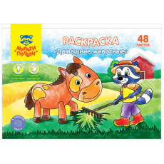 Раскраска в папке А5, 48 л. Мульти-Пульти 