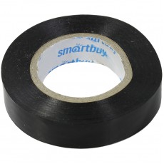 Изолента Smartbuy, 15мм*20м 130мкм, черная, инд. упаковка