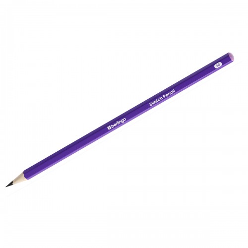 Карандаш ч/г Berlingo Sketch Pencil 3B, шестигранный, заточен.