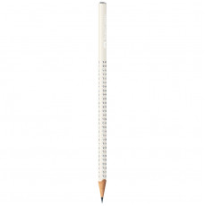 Карандаш ч/г Faber-Castell Sparkle В, трехгранный, заточен., кокосовое молоко Карандаш ч/г Faber-Castell Sparkle В, трехгранный, заточен., кокосовое молоко