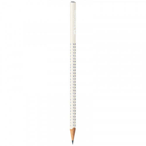Карандаш ч/г Faber-Castell Sparkle В, трехгранный, заточен., кокосовое молоко