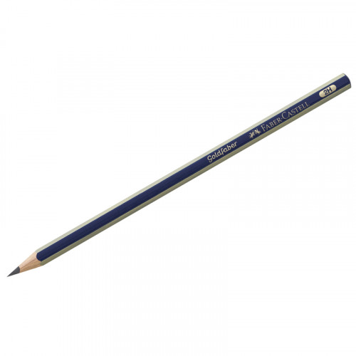Карандаш ч/г Faber-Castell Goldfaber 1221 2H, заточен.