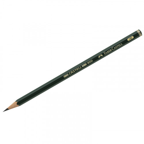 Карандаш ч/г Faber-Castell Castell 9000 HB, заточен.