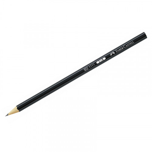 Карандаш ч/г Faber-Castell 1111 B, заточен.