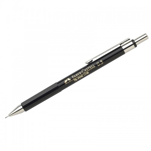 Карандаш механический Faber-Castell TK-Fine 1306 0,5мм, HB, черный корпус