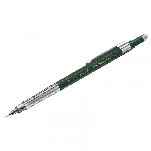 Карандаш механический Faber-Castell TK-Fine Vario L 0,5мм, HB, с ластиком
