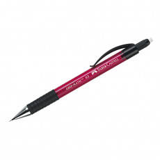 Карандаш механический Faber-Castell Grip Matic 1375 0,5мм, с ластиком, автоподача грифеля, красный Карандаш механический Faber-Castell Grip Matic 1375 0,5мм, с ластиком, автоподача грифеля, красный