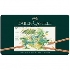 Пастельные карандаши Faber-Castell Pitt Pastel, 36цв., метал. коробка