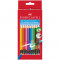 Карандаши цветные стираемые Faber-Castell, 12цв., заточен., картон, европодвес