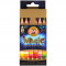 Карандаши с многоцв. гриф. Koh-I-Noor Magic, 13цв., утолщен, заточ, точилка+ластик, картон, европодвес
