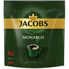 Кофе растворимый Jacobs Monarch, сублимированный, мягкая упаковка, 500г Кофе растворимый Jacobs Monarch, сублимированный, мягкая упаковка, 500г