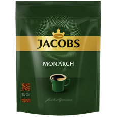 Кофе растворимый Jacobs Monarch, сублимированный, мягкая упаковка, 150г
