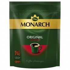 Кофе растворимый Monarch Intense, сублимированный, мягкая упаковка, 130г