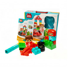 Конструктор пластиковый Десятое королевство Baby Blocks. Пит-стоп, 30 деталей, картонная коробка Конструктор пластиковый Десятое королевство Baby Blocks. Пит-стоп, 30 деталей, картонная коробка