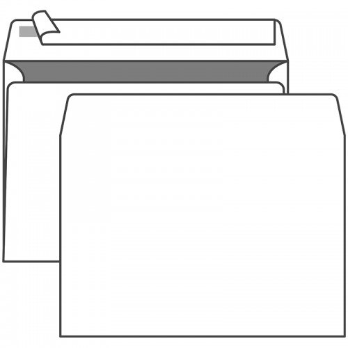 Конверт C4, KurtStrip, 229*324мм, б/подсказа, б/окна, отр. лента, внутр. запечатка