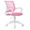 Кресло оператора Helmi HL-M95 R (W695) Airy, спинка сетка розовая/сиденье ткань TW розовая, пиастра, пластик белый Кресло оператора Helmi HL-M95 R (W695) Airy, спинка сетка розовая/сиденье ткань TW розовая, пиастра, пластик белый