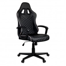 Кресло игровое Helmi HL-S10 Level up, экокожа черная