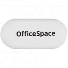 Ластик OfficeSpace FreeStyle, овальный, термопластичная резина, 60*28*12мм